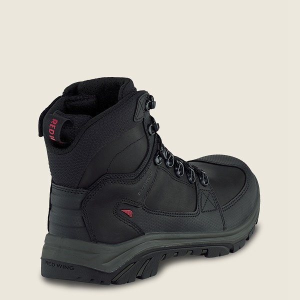 Bottes de Sécurité Red Wing - Trades - 6-Inch Side-Zip Waterproof Csa Toe - Noir - Homme 548CMUNXB